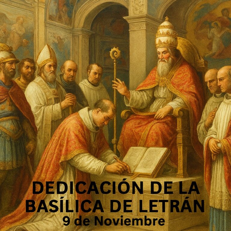 Dedicacion de la Basilica de Letran 9 de noviembre reflexionando la palabra