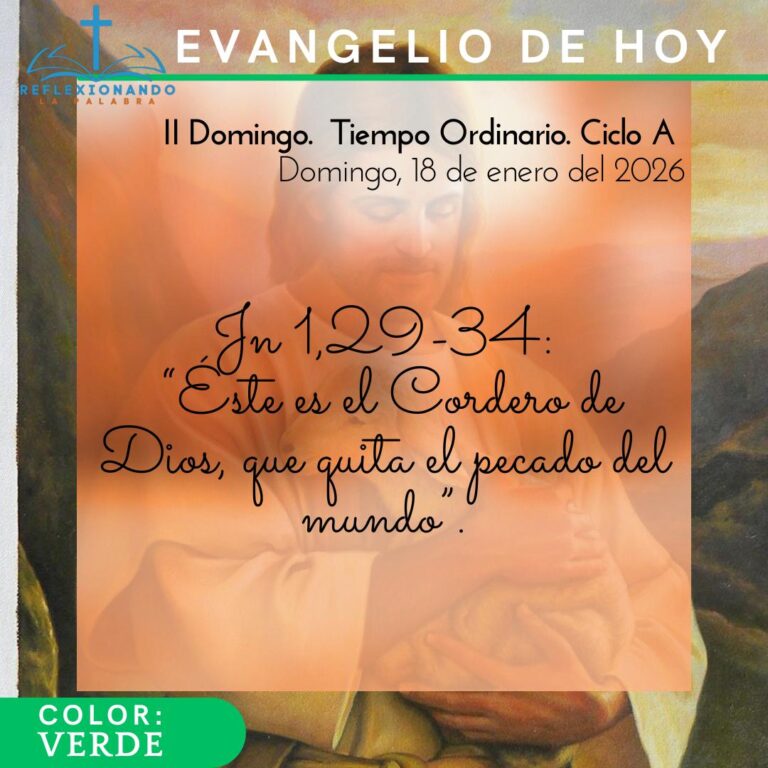 18 de enero del 2026 reflexionando la palabra