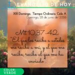 28 de junio del 2026 reflexionando la palabra